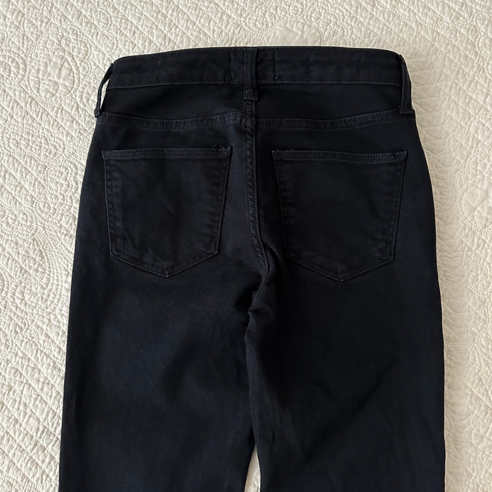 Universal Thread High Rise Slim Straight Black Denim Jeans Size 00 - Picture 9 of 9